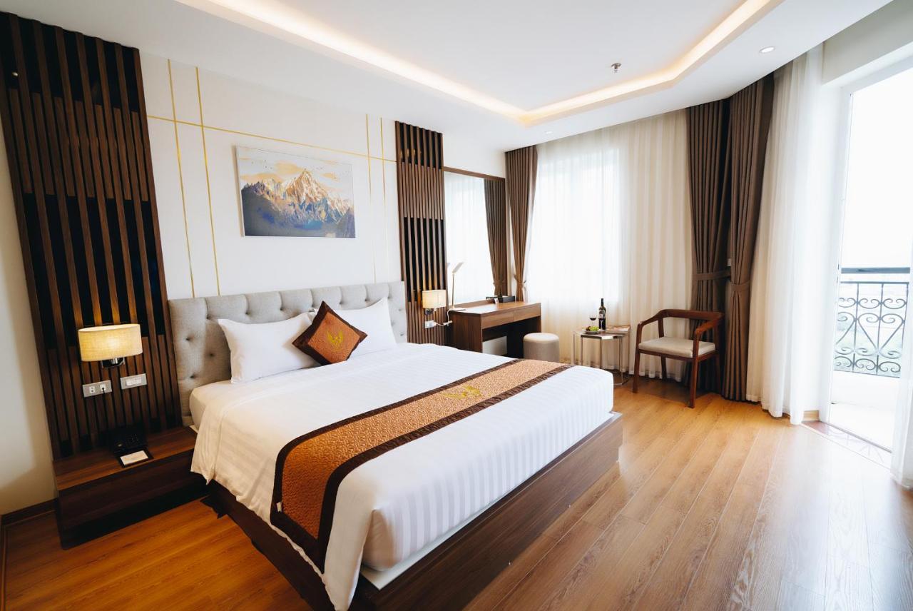 Manh Quan Luxury Hotel Vinh Yen Exterior photo