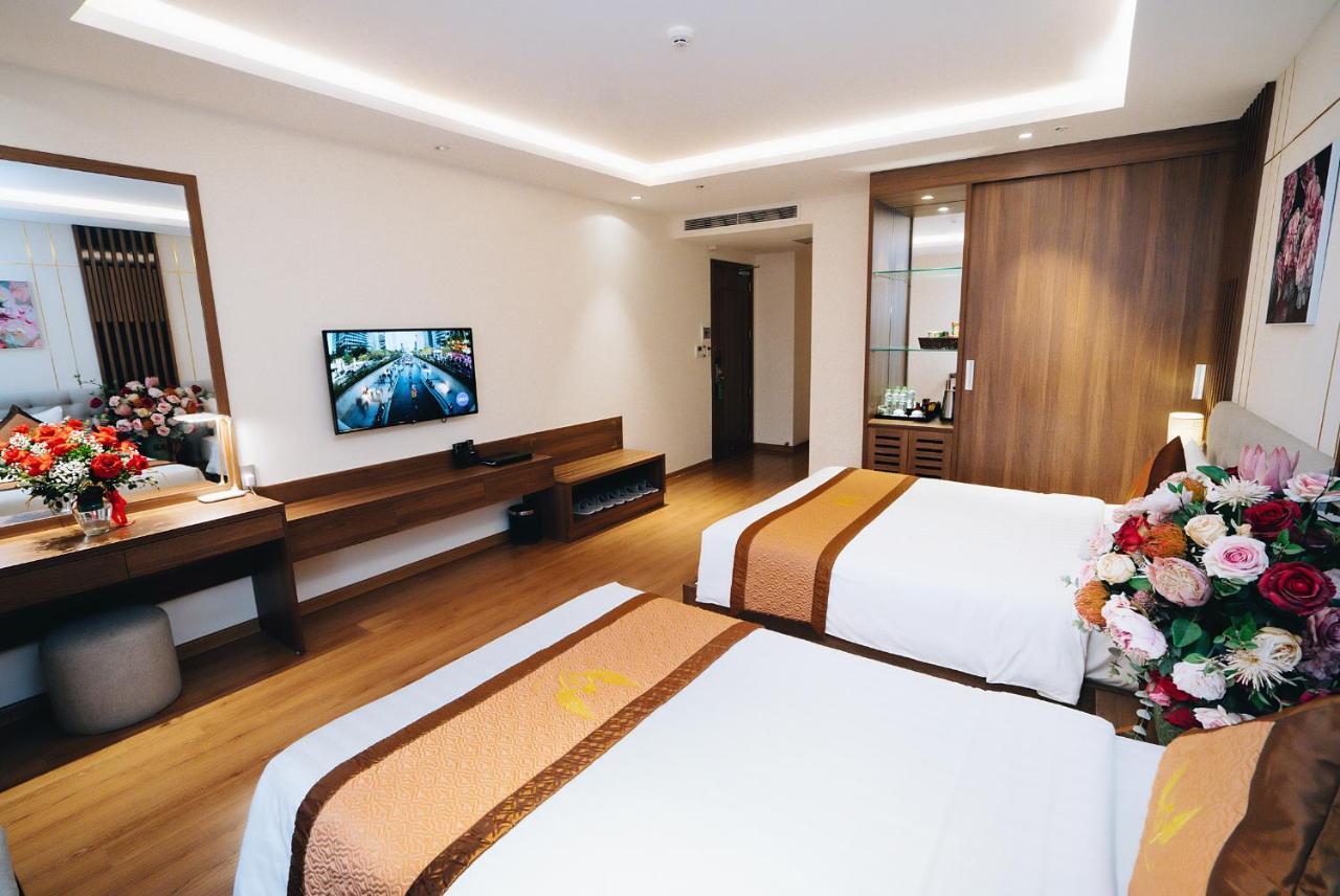 Manh Quan Luxury Hotel Vinh Yen Exterior photo