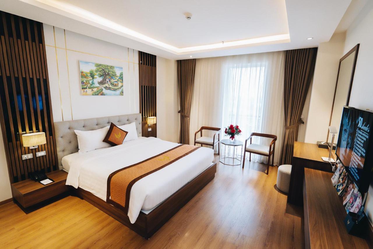 Manh Quan Luxury Hotel Vinh Yen Exterior photo